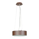 Lámpara Colgante Acrílico Madera Blanca 40w T5 1 Luz