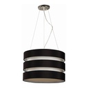Colgante Negro 3L 60W E-27