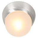 Plafón Lumicentro Níquel Lumicentro Satinado 1 Luz 40W G9