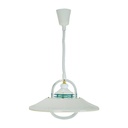 Lámpara Colgante, Blanco, 1 Luz, 60W, E27