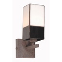 Lámpara de Pared G9 1 luz 40W - Acabado Marrón