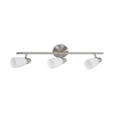 Lámpara de Techo E14 3 luces 7W - Acabado Níquel Satinado