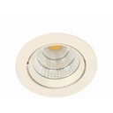Luminaria LED Empotrada 6W Redonda Blanca