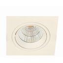 Luminaria LED Empotrada 6W Cuadrada Blanca