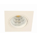 Luminaria LED Empotrada Cuadrada 12W Blanca