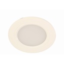 Luminaria LED Empotrada 7W Redonda Blanca