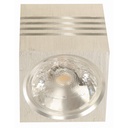 Luminaria LED de Sobreponer 10W Gris