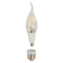 Foco Vela LED con convertidor Lumicentro E12 de 2 W