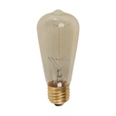 Foco Filamento de Carbono E27 40W