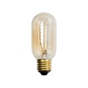Foco Edison Lightek Filamento de Carbono T45 E27 de 40W