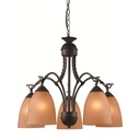 Candil E-27 5 Luz 60W