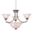 Candil Decorativo Chocolate 60w E27 6 Luces