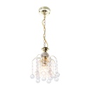 Lámpara Colgante Inlite Color Dorado 1 Luz