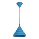 Lámpara Colgante de Techo Lumicentro Color Celeste de 60 W