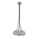 Lámpara Colgante Inlite Color Cromo de 5 Luces