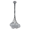 Lámpara Colgante Inlite Color Cromo de 7 Luces