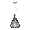 Lámpara Colgante Inlite Color Negro Mate 100 W de 1 Luz