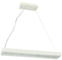 Lámpara LED colgante 1L acabado en blanco mate LED