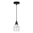 Lámpara Colgante Inlite Negro Mate 1 Luz 40W E27