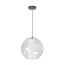 Lámpara Colgante Inlite Café 1 Luz 60W E27