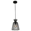 Lámpara Colgante, Negro, 1 Luz Adda