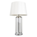 Lámpara de Mesa Cromo 1 Luz Ideal para dar ese ligero toque  de luz secundaria dentro de tu hogar