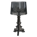 lampara de mesa 3L acabado en negro transparente E12