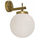 Lámpara de Pared Exterior en Dorado antiguo 1L E27 40W