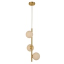 Lámpara Colgante en color Bronce 3 LUCES G9 5W